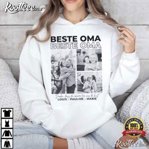Beste Oma Custom Photo T Shirt (4)