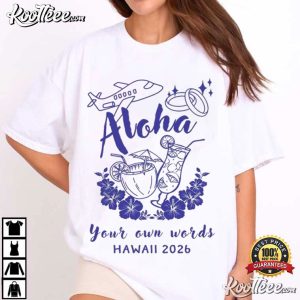 Aloha Hawaii Trip Honeymoon Vacation Custom T Shirt (1)