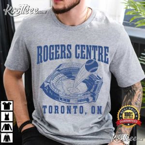 Rogers Centre Stadium Toronto Baseball Vintage T Shirt (5)