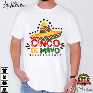 Cinco De Mayo Sequin Style Fiesta Mexican Party T Shirt (4)