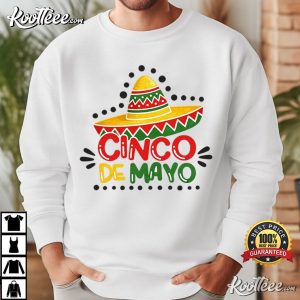 Cinco De Mayo Sequin Style Fiesta Mexican Party T Shirt (2)