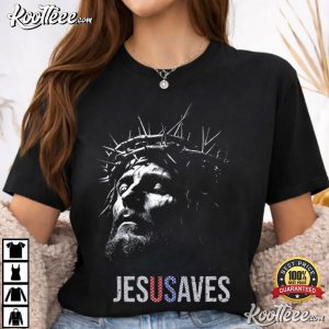 Jesus Saves American Flag Christian Faith Based Religious T Shirt (3)
