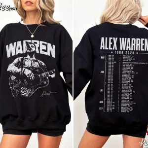 Alex Warren Tour 2026 Vintage Concert Fan Gift T Shirt (4)