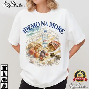 Idemo Na More Balkan Summer Croatia Beach T Shirt (1)