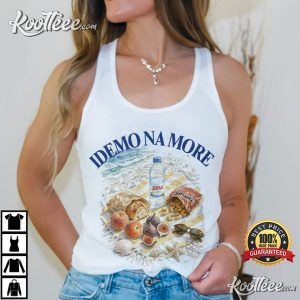 Idemo Na More Balkan Summer Croatia Beach T Shirt (2)
