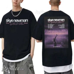 Skye Newman Survival Tour 2026 Music Fan T Shirt (1)