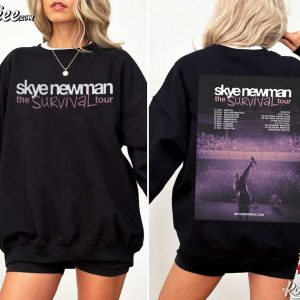 Skye Newman Survival Tour 2026 Music Fan T Shirt (3)