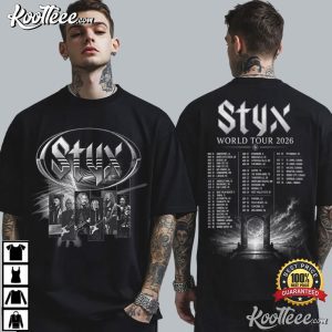 Styx World Tour 2026 Rock Band Concert Merch T Shirt (4)