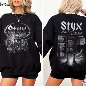 Styx World Tour 2026 Rock Band Concert Merch T Shirt (2)