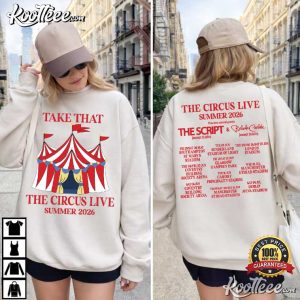 Take That The Circus Live Summer 2026 Tour Concert T Shirt (4)