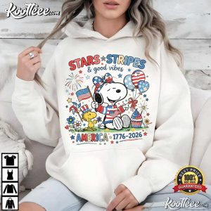 Snoopy America 250 Anniversary Patriotic 4th Of July T Shirt (4)