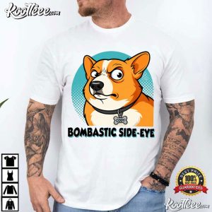 Corgi Combastic Side Eye Graphic Funny T Shirt (1)