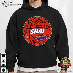 OKC Basketball Shai Inspired Thunder T Shirt (1)