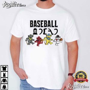 Grateful Dead Baseball Is Dead Bear T Shirt (1)