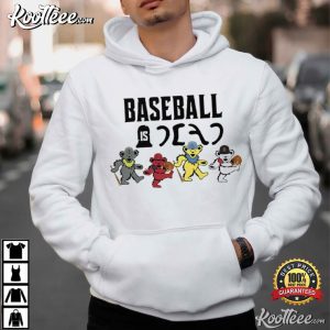 Grateful Dead Baseball Is Dead Bear T Shirt (2)