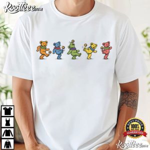 Grateful Dead Bears Hacky Sacking Jam Band T Shirt (1)