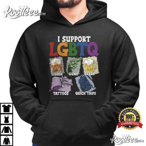 I Support LGBTQ Pride Month Social Justice T Shirt (4)