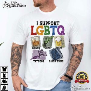 I Support LGBTQ Pride Month Social Justice T Shirt (1)