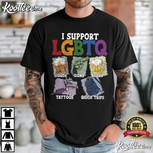 I Support LGBTQ Pride Month Social Justice T Shirt (3)