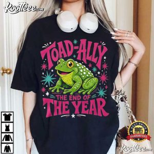 Toad Ally The End Of The Year Cute Frog Teacher Student T Shirt (2)