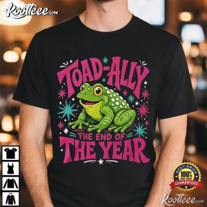 Toad Ally The End Of The Year Cute Frog Teacher Student T Shirt (3)