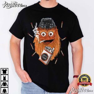 Philadelphia Flyers Mascot Hockey Gritty Unfiltered Attitude T Shirt (3)
