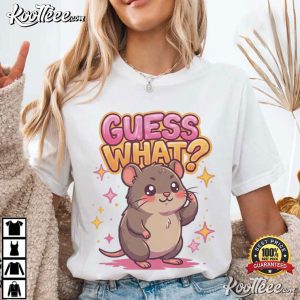 Guess What Hanta Butt Funny Hantavirus Vole Meme T-Shirt