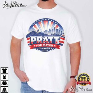 Pratt For Mayor Los Angeles 2026 LA Election Campaign T Shirt (1)