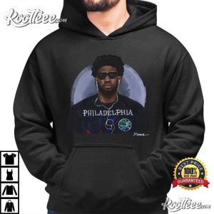 Joel Embiid Philadelphia 76ers Basketball NBA T Shirt (3)