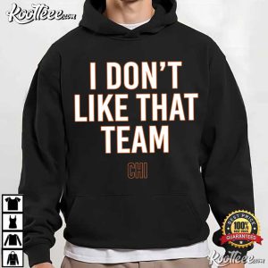 Chicago Bears Ben Johnson I Don't Like That Team T Shirt (4)
