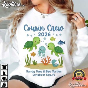 Cousin Crew 2026 Sea Turtle T Shirt (4)