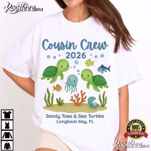 Cousin Crew 2026 Sea Turtle T Shirt (1)