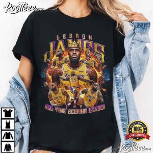 LeBron James NBA Fan Apparel Vintage Graphic T Shirt (2)