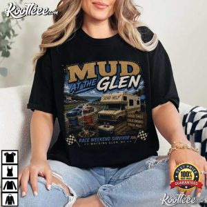 Mud At The Glen Race Weekend Survivor T Shirt (1)