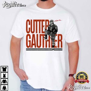 Cutter Gauthier Anaheim Ice Hockey Vintage 90s T Shirt (1)