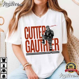 Cutter Gauthier Anaheim Ice Hockey Vintage 90s T Shirt (2)