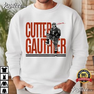 Cutter Gauthier Anaheim Ice Hockey Vintage 90s T Shirt (3)