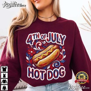 Hot Dog 4th Of July Independence Day Funny T Shirt (4)