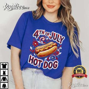 Hot Dog 4th Of July Independence Day Funny T Shirt (2)