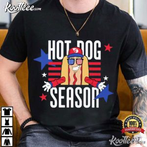 Jarrett Allen Hot Dog Season Patriotic T Shirt (4)