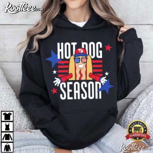 Jarrett Allen Hot Dog Season Patriotic T Shirt (1)