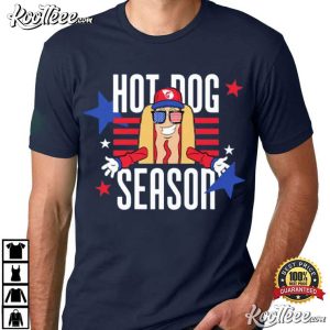 Jarrett Allen Hot Dog Season Patriotic T Shirt (2)