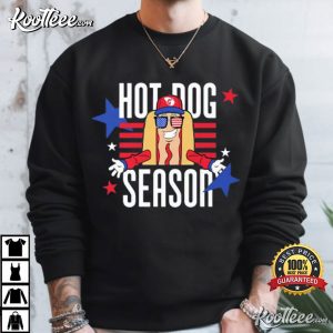 Jarrett Allen Hot Dog Season Patriotic T Shirt (3)