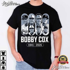 Bobby Cox Memorial Baseball Legend Tribute T Shirt (1)
