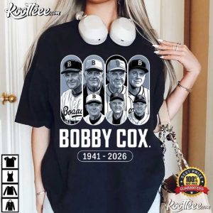 Bobby Cox Memorial Baseball Legend Tribute T Shirt (5)