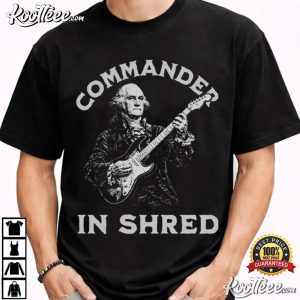 George Washington Funny Guitar Dad Patriotic T Shirt (4)
