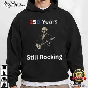 George Washington Playing Fender Stratocaster 250 Years Patriotic T Shirt (1)