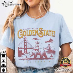 Golden State Bear California Graphic T Shirt (1)