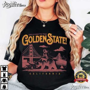 Golden State Bear California Graphic T Shirt (2)
