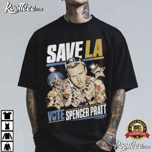 Save LA Vote Spencer Pratt Political Vintage T Shirt (1)